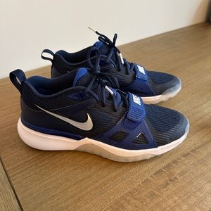 Like new! Nike Air Zoom Diamond Elite Turf Navy Blue size 10